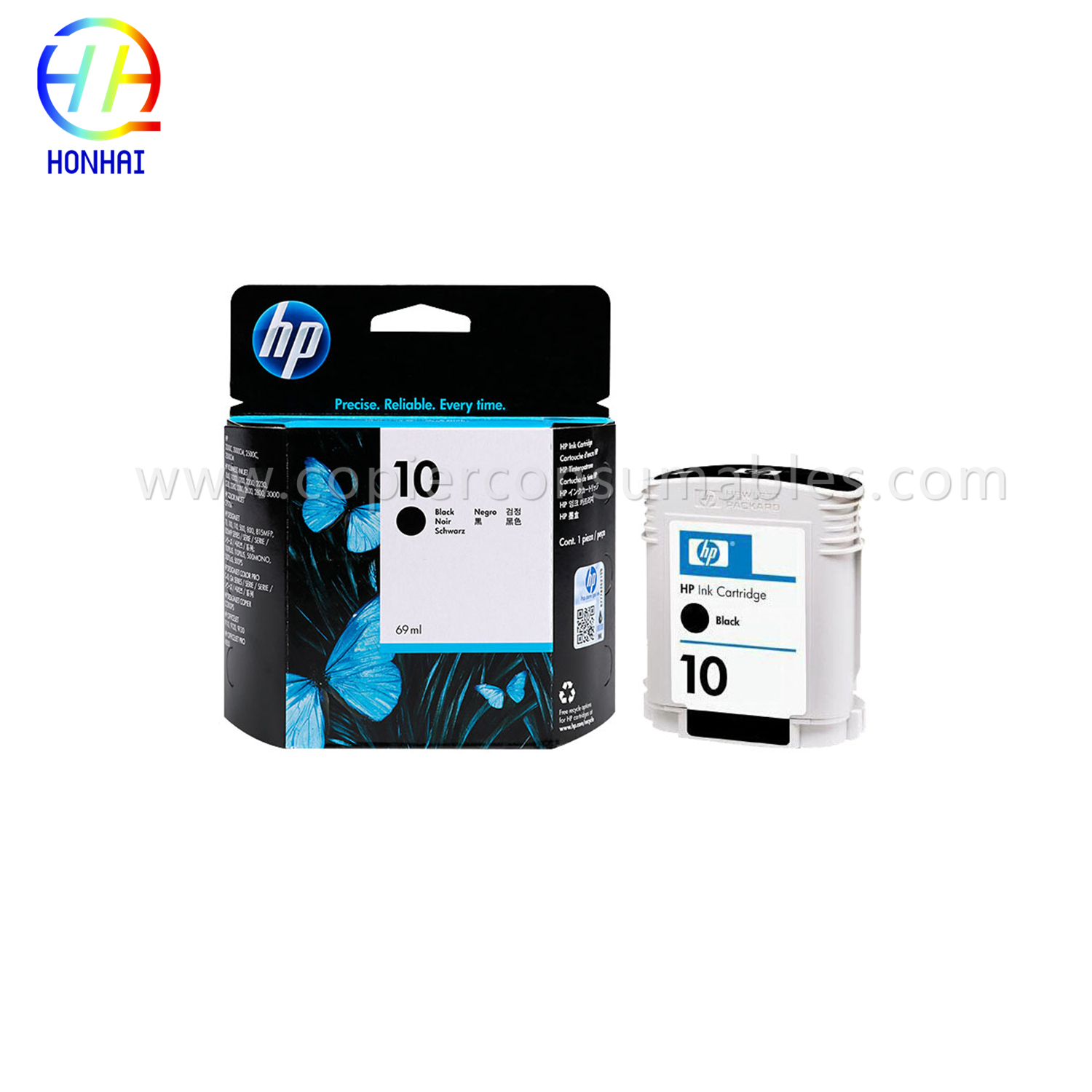 Cartridge Ink bo HP 800 500 815 820 9110 9120 9130 (C4844A 10) (1)