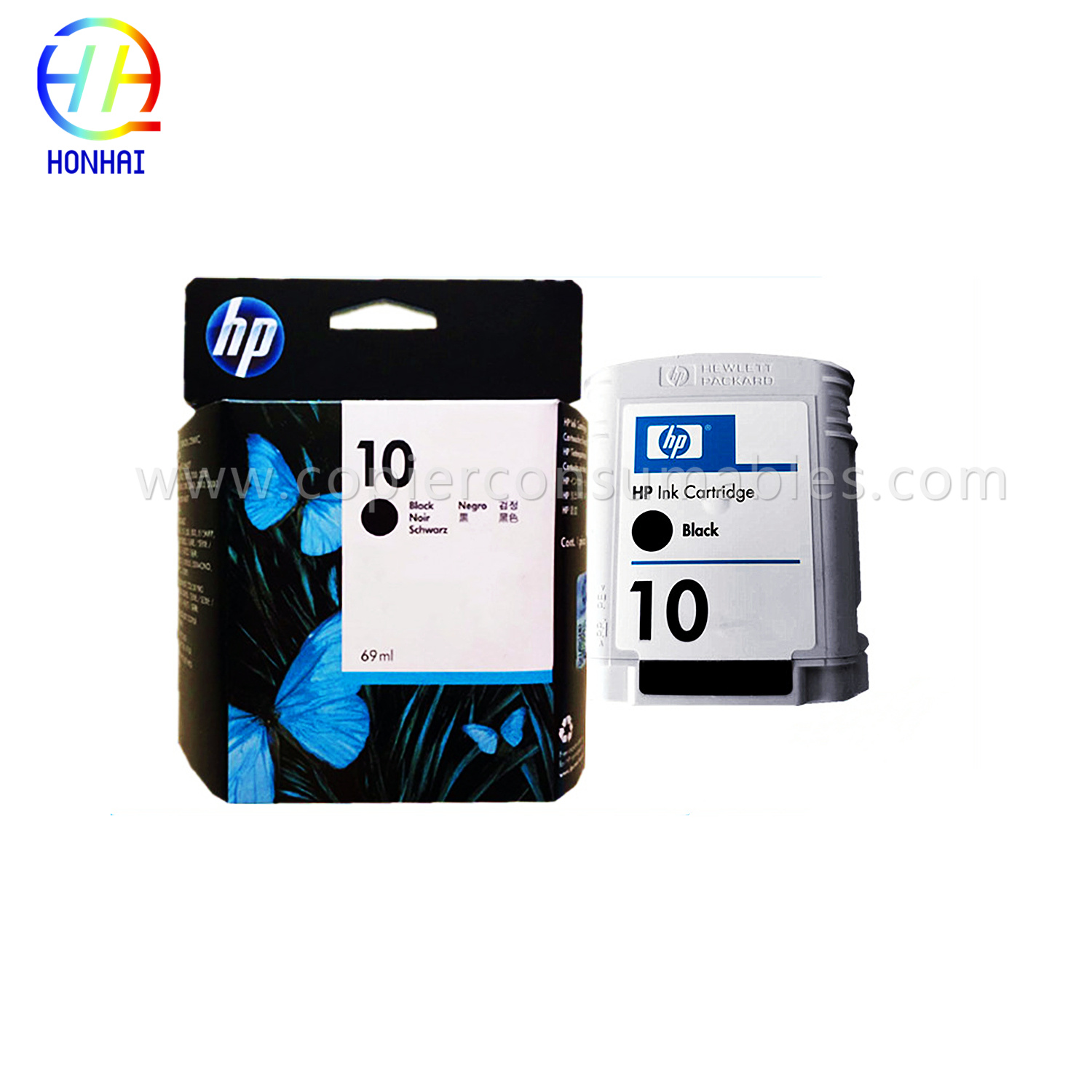 Cartridge Ink ji bo HP 800 500 815 820 9110 9120 9130 (C4844A 10) (2)
