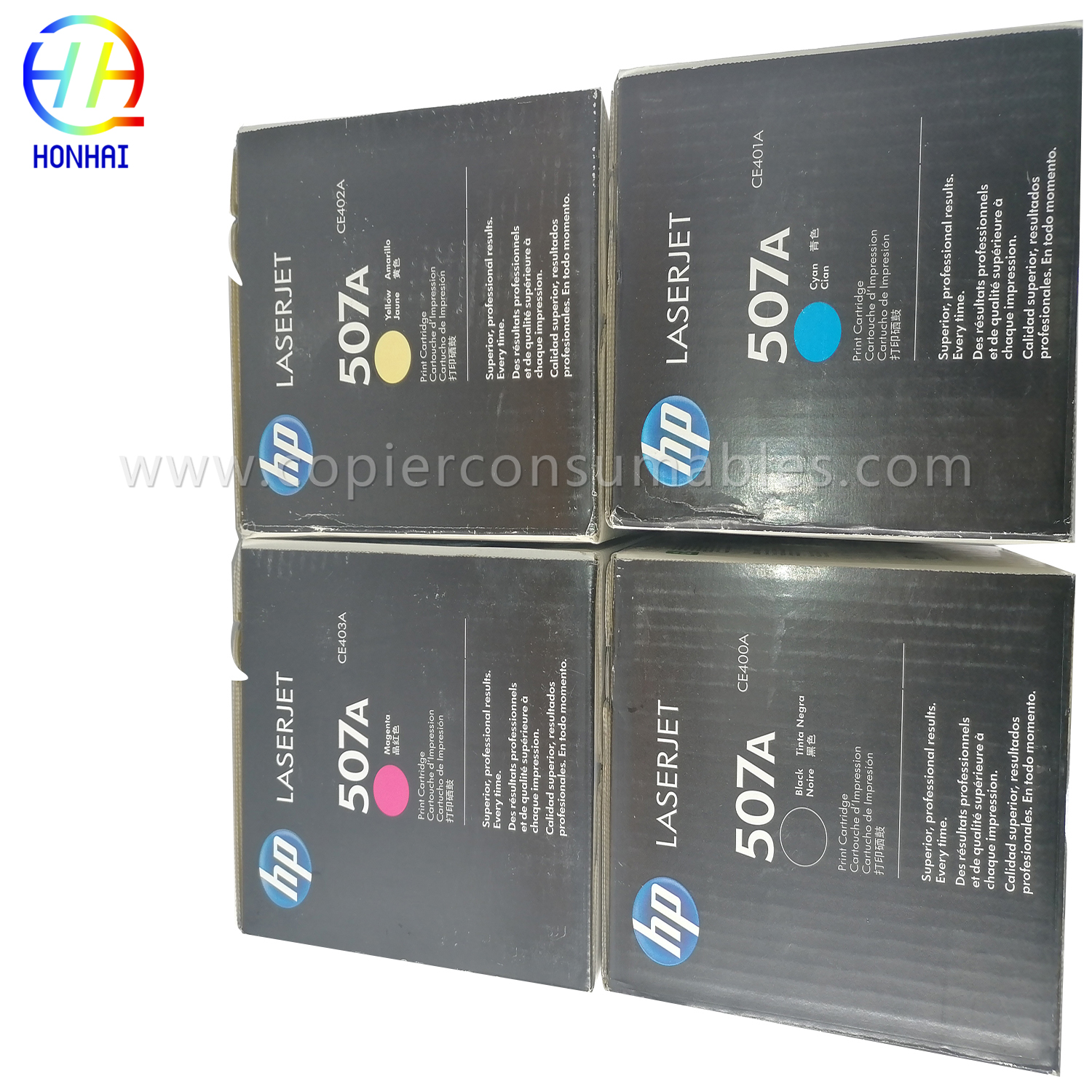 Ink cartridge HP 507A CE400ACE401ACE402ACE403A M575dn,M575f,M575c,M570dn,M570dw,M551dn,M551n,M551xh(2)
