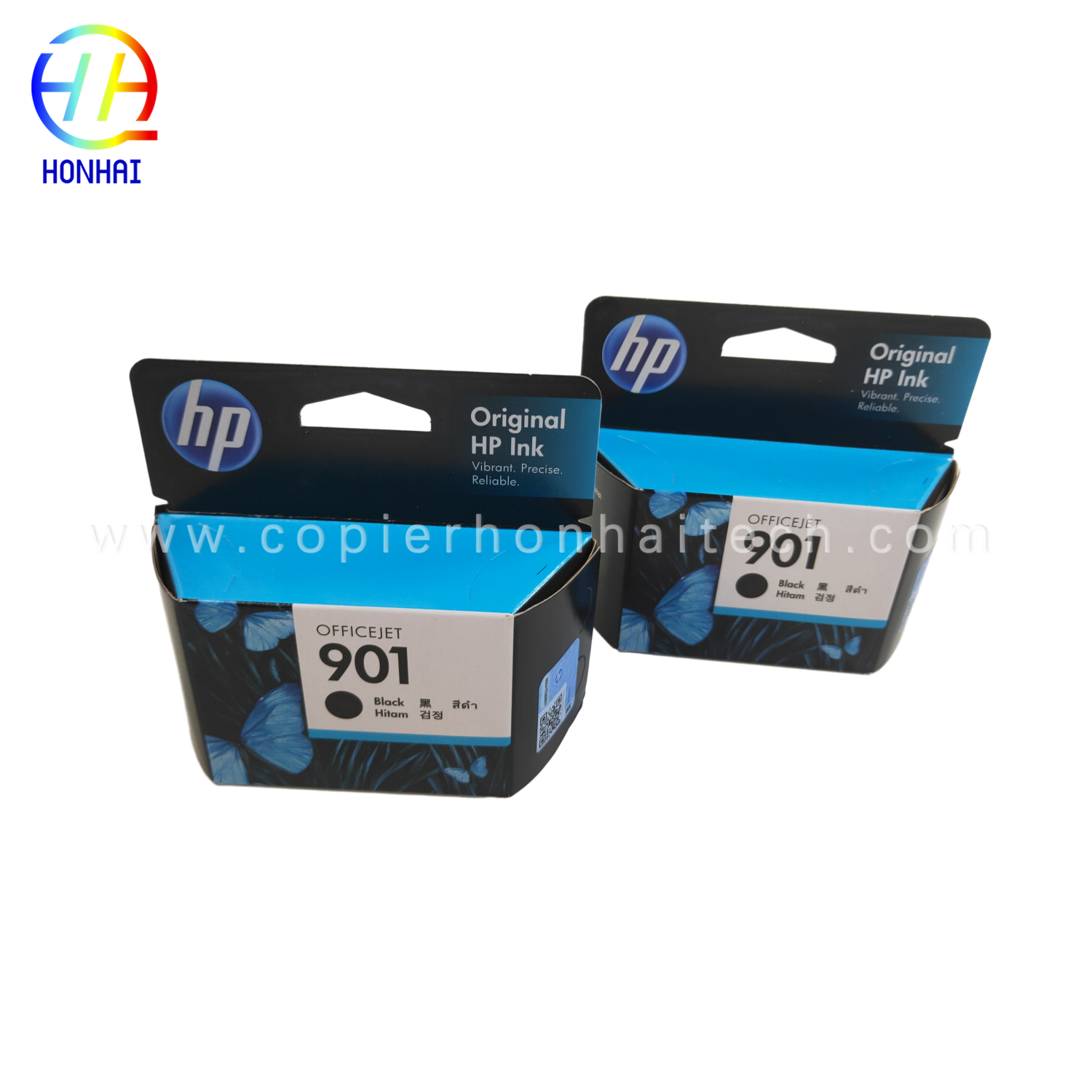HP 901 CC653AN Officejet 4500, J4540 J4550 J4580 J4680 (1) _pixian_bnbn uchun original qora siyoh kartridji