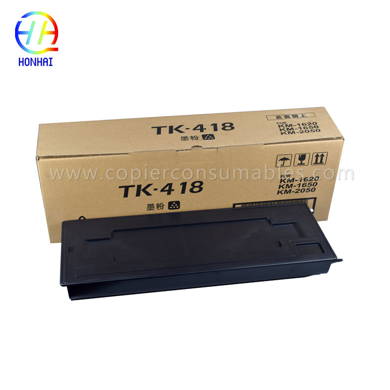 Toner Cartridge TK418 Airson Kyocera 1620 2020 1650 1560 2050