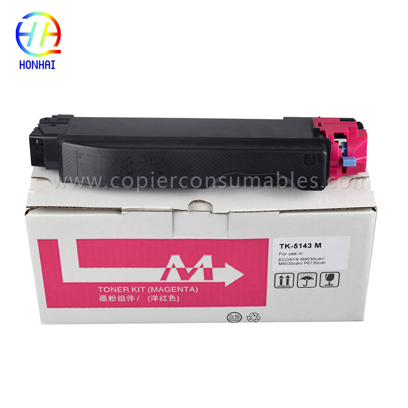 Toner Cartridge for Kyocera TK-5140 5142 5143 5144 ECOSYSP6130cdn M6030cdn M6530cdn