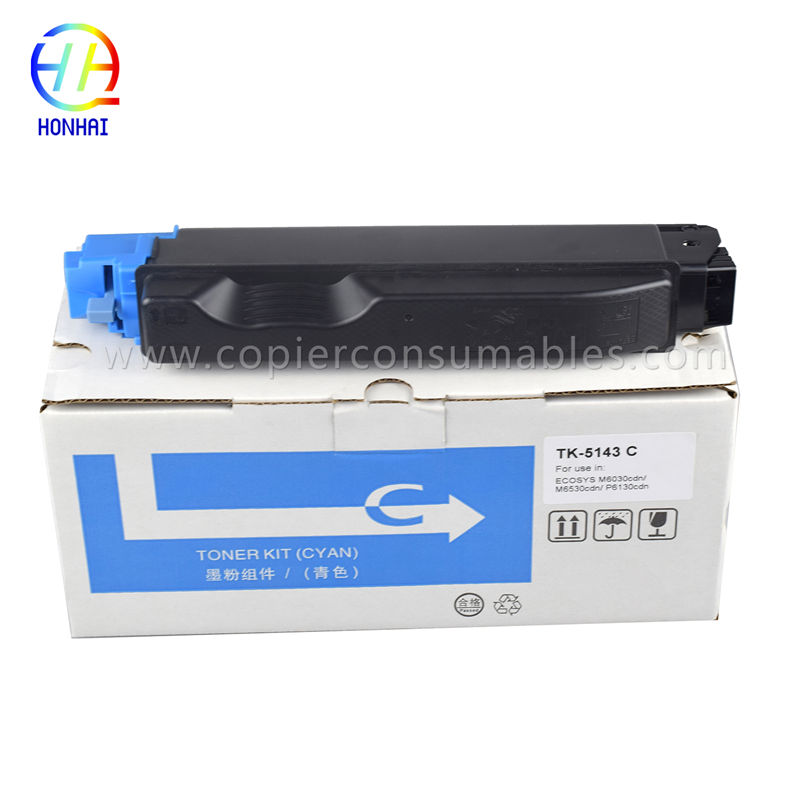 Toner Cartridge for Kyocera TK-5140 5142 5143 5144 ECOSYSP6130cdn M6030cdn M6530cdn
